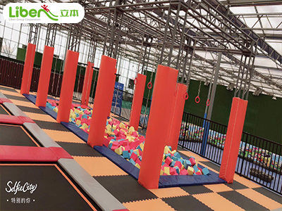 JUMP少年蹦床主题公园案例